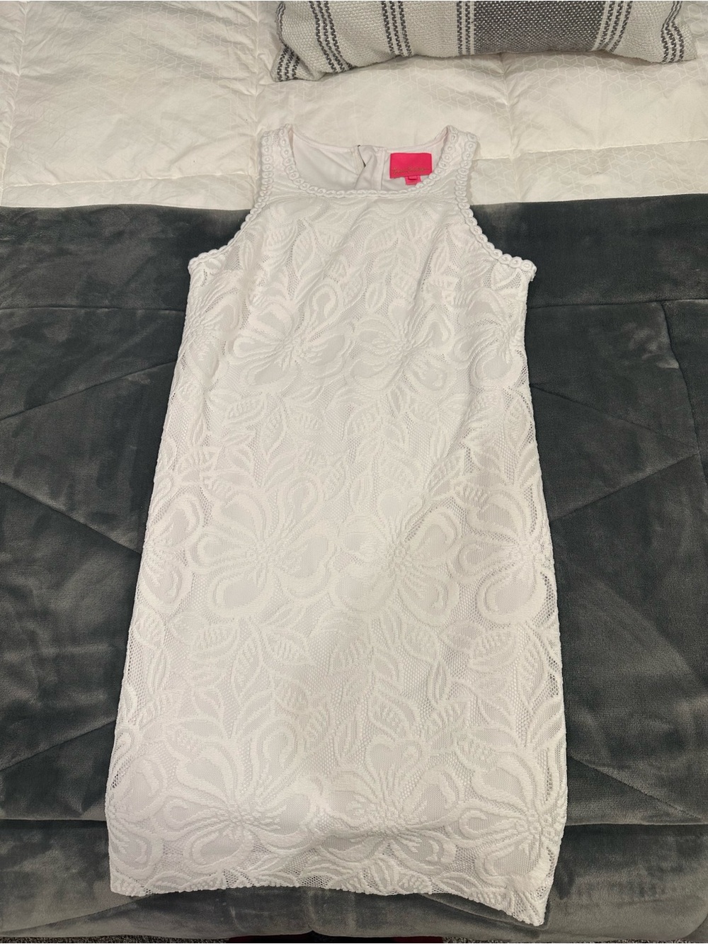 Lilly Pulitzer White Lace Shift Dress
